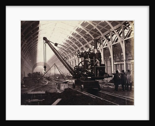Steam Crane, Western Annexe, South Kensington Museum by Unknown