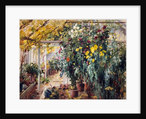 Conservatory at Renishaw by Edith Brearey Dawson