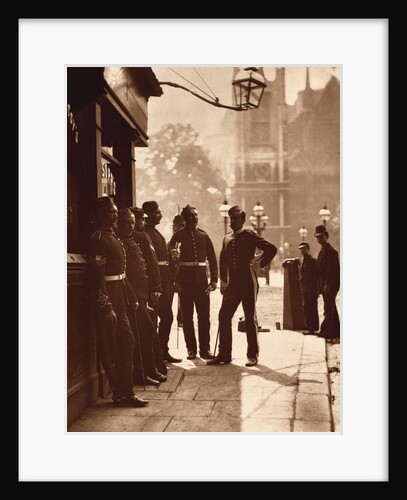 Recruiting Sergeants at Westminster by John Thomson