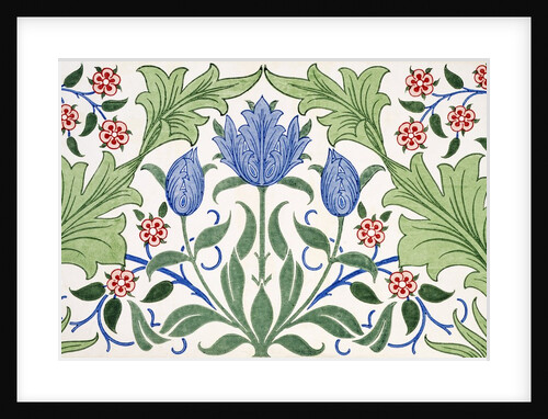 Tulip Frieze design by William Morris