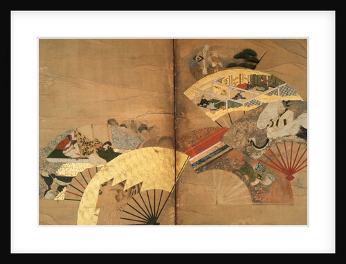 Six-fold Screen. Japan, early 18th century by Anonymous
