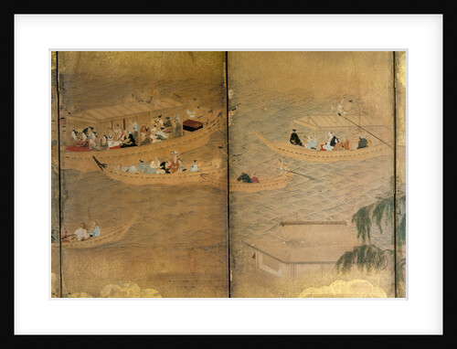 Six-fold Screen. Japan, early 18th century by Anonymous