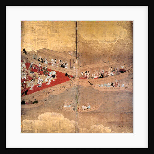 Six-fold Screen. Japan, early 18th century by Anonymous