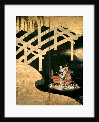 The Battle of the Uji River by Tosa Mitsuyoshi