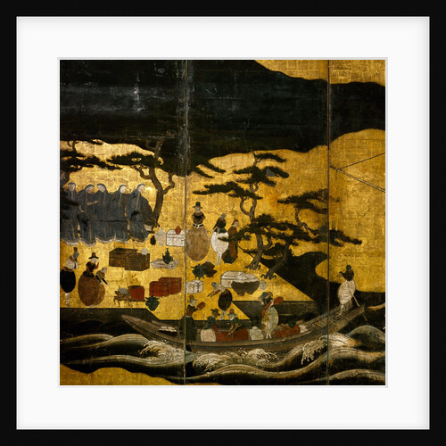 The Arrival of The European Traders. Japan, 1600 by Anonymous