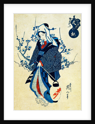 Evening Plum Blossom by Keisai Eisen