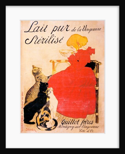 Lait pur sterilise de la Vingeanne by Théophile-Alexandre Steinlen