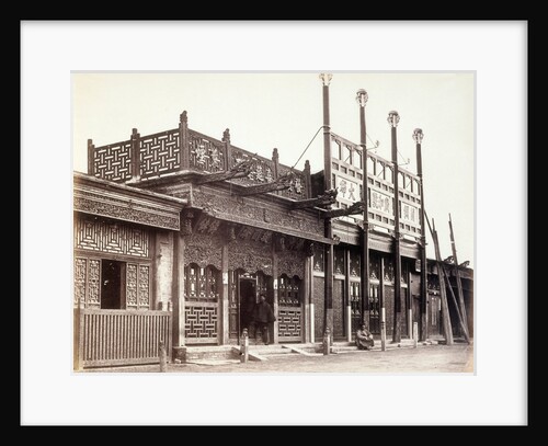 Shop in Beijing by Felice Beato