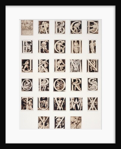Design for an Alphabet by Godfrey Sykes