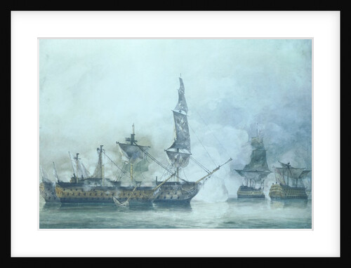 The Victory at The Battle of Trafalgar by John Constable