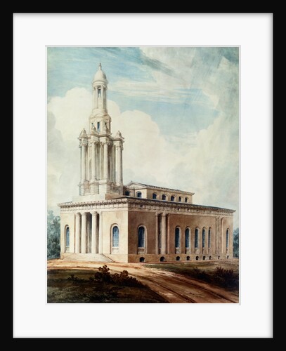 Marylebone Church by Joseph Michael Gandy