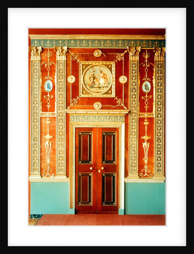 Doorway and panel by Anonymous