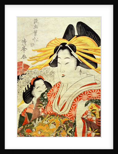 The Doll's Festival by Torii Kiyomine
