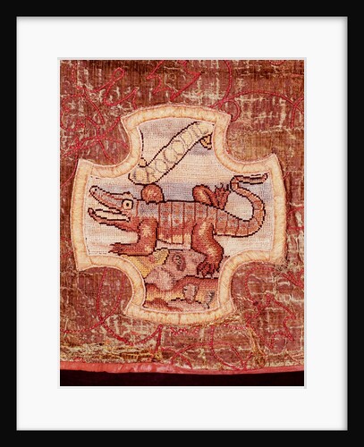 Crocodile, from the Oxburgh Hanging by Mary Queen of Scots