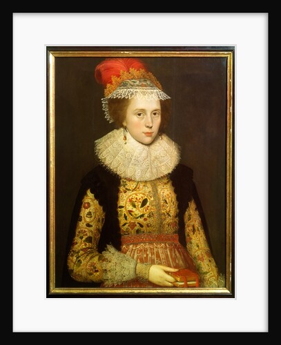Margaret Laton, portrait attributed to Marcus Geerhaerts. London, England, 17th century by Anonymous