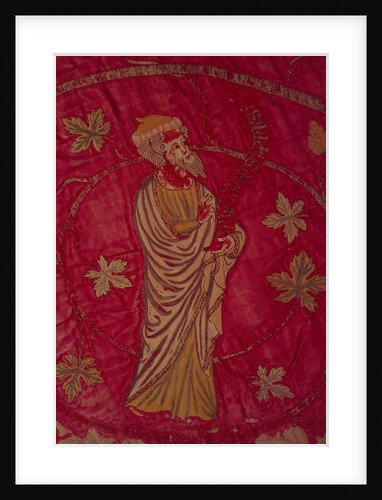 The Tree of Jesse, embroidered on a cope fragment. England, late 13th century-early 14th century by Unknown