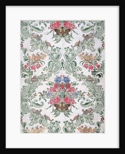 Dress fabric by Unknown