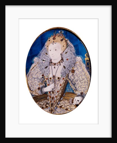 Portrait of Queen Elizabeth I by Nicholas Hilliard