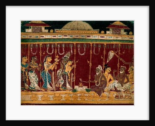 Marriage of Krishna's Parents. India, 1525 by Unknown