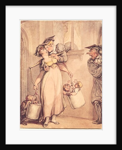 A Milk Sop by Thomas Rowlandson