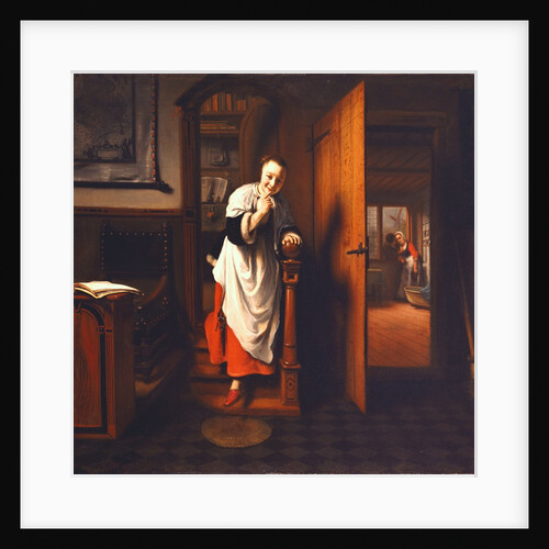 The Eavesdropper by Nicolaes Maes