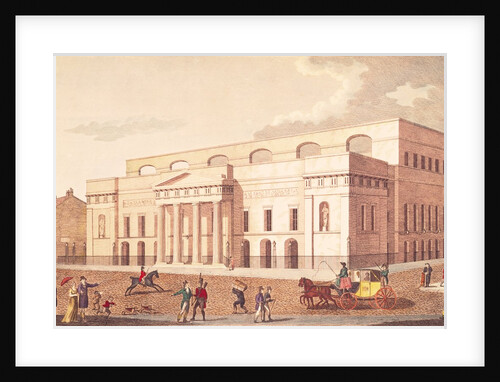 View of the New Theatre Royal by Robert Smythe