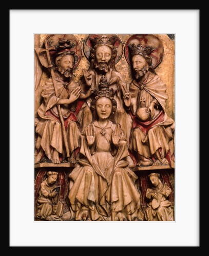 The Coronation of the Virgin. England, 15th century by Unknown
