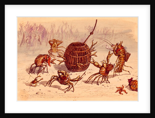 The Crab Pot by Ernest Griset