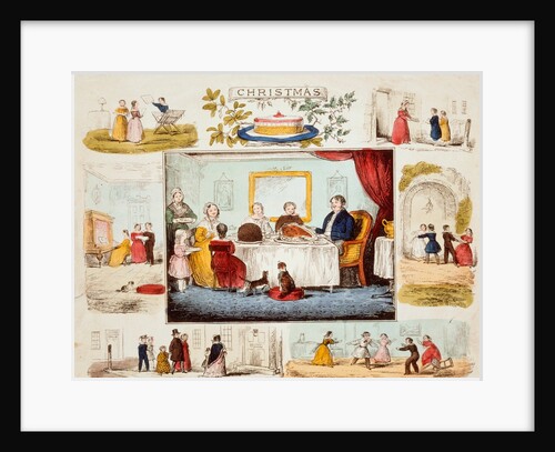 Christmas broadsheet by Unknown