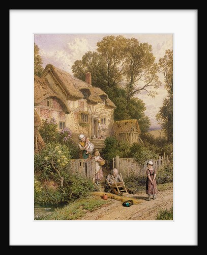 The Chair Mender by Myles Birket Foster