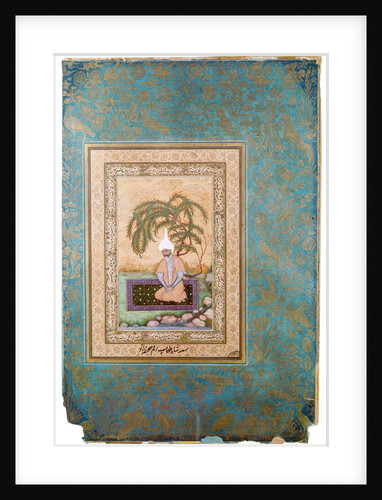 Shah Tahmasp of Persia in meditation by Anonymous