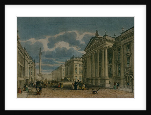 Theatre Royal in Newcastle by James Wilson Carmichael