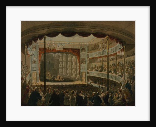Sadler's Wells Theatre by Thomas Rowlandson