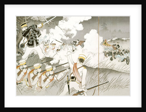 Episodes from the Sino-Japanese War. Japan, late 19th century by Anonymous