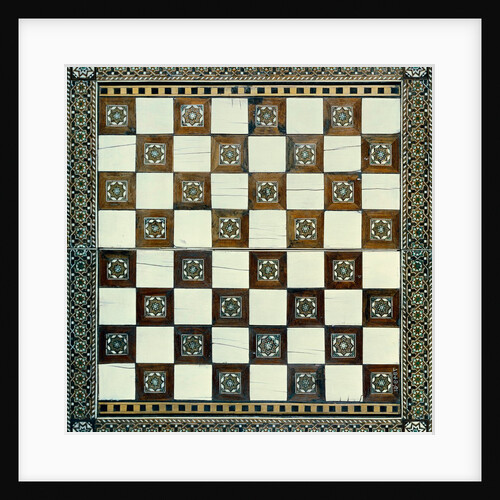 Chess and backgammon game board. Spain, 16th-17th century by Unknown