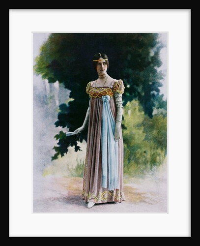 Cleo de Merode in La Danse en 1900 by Charles Reutlinger