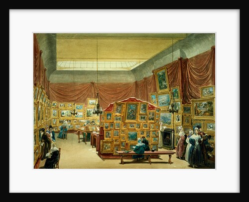 The Gallery of New Society of Painters in Watercolours by George Scharf