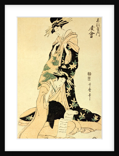 Two Courtesans by Kitagawa Utamaro