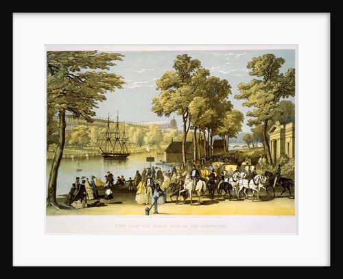 The Crystal Palace from the grounds by Unknown