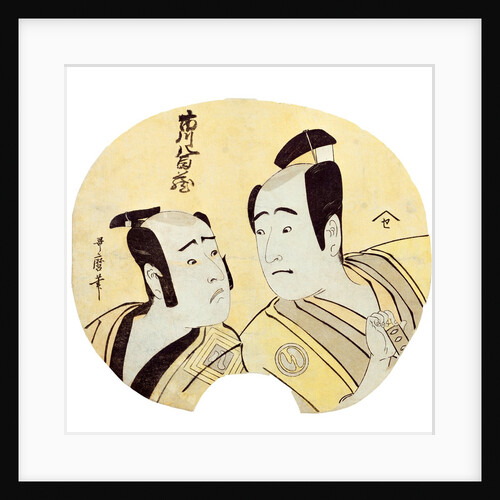 Two Actors by Kitagawa Utamaro