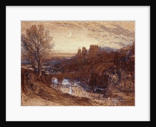 A Towered City by Samuel Palmer