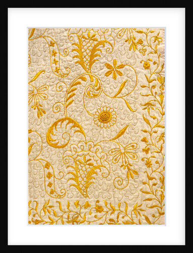 Waistcoat, detail. England, early 18th century by Unknown