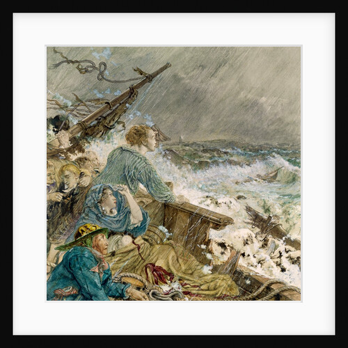 Grace Darling and Her Father by William Bell Scott