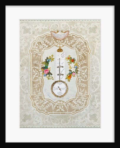 Valentine, The Barometer of Love. England, 19th century by Unknown
