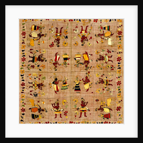 Rumal. Basohli, India, 18th century by Unknown