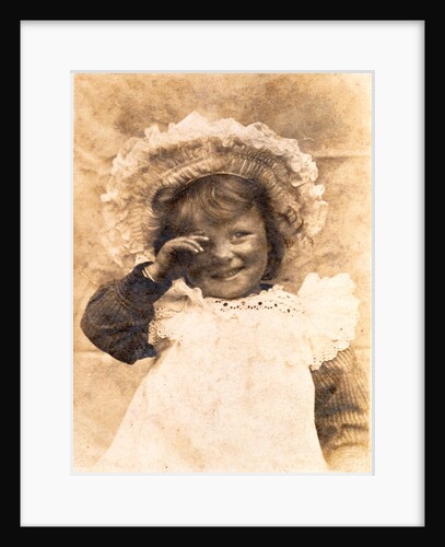 Three year old girl by Unknown