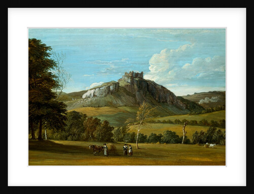 Curreg-Cennan Castle by Paul Sandby