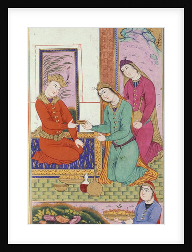 Shakar Before Khusraw by Ganjavi Nizami