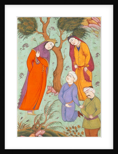 Farhad Falls In Love With Shirin by Ganjavi Nizami