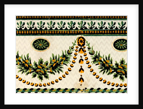Wallpaper, border by Unknown